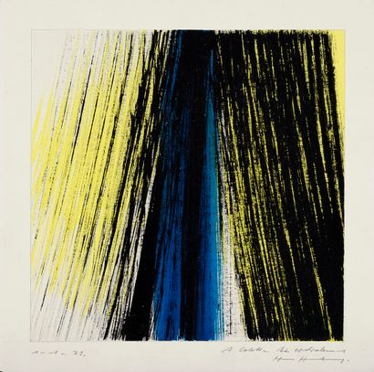 null HARTUNG Hans, 1904-1989

KP1972-3, 1972

acrylic on paper, signed lower right...