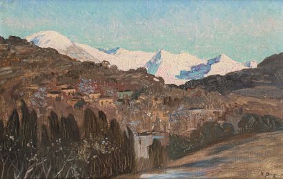 null THOMOPOULOS Epaminondas, 1878-1974

Mountain Landscape

oil on canvas board...