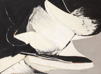 null MEYER Jan, 1927-1995

Untitled, 4/73

oil on paper mounted on panel (slight...