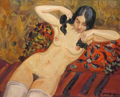 null BRAYER Yves, 1907-1990

Nu aux bras levés

huile sur toile, signée en bas à...