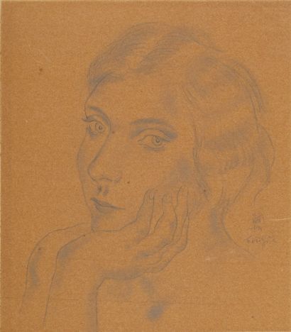 null FOUJITA Leonard Tsuguharu, 1886-1968

Portrait of a Woman, 1928

graphite and...