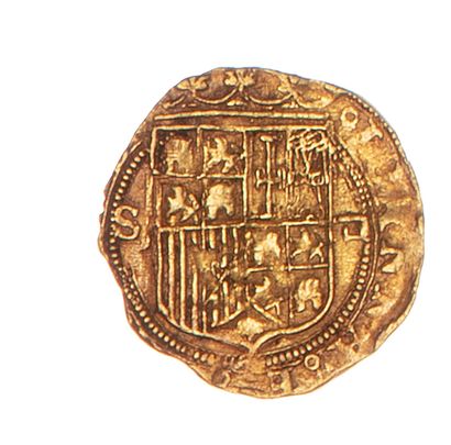 null SPAIN - CHARLES & JEANNE (1516-1556)

1 gold escudo Seville S and "square".

Fr....
