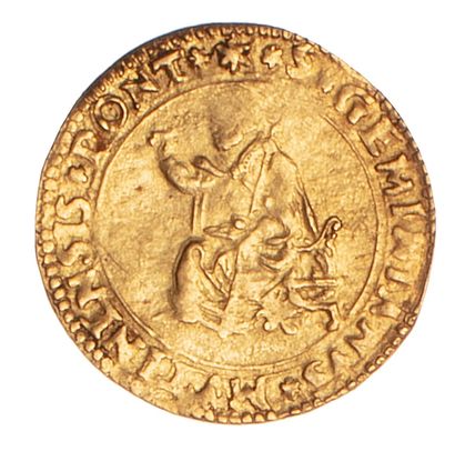 null ITALY - MODENA - HERCOLO II D'ESTE (1534-1559)

Golden Scudo. 

Fr : 761. 
...