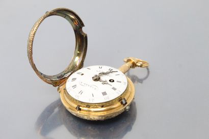 null BORDIER in Geneva

Late 18th century.

Enamelled gold watch with striking. Round...