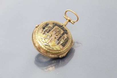 null LEPINE in Geneva

Late 18th century.

Watch in coloured gold. Round case on...