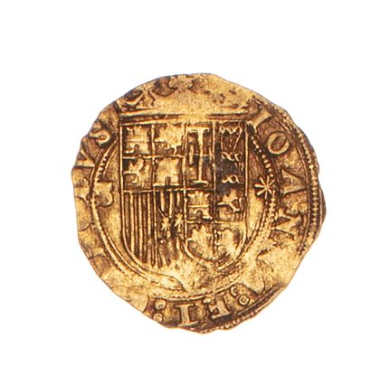 null ESPAGNE - CHARLES & JEANNE (1516-1556)

1 escudo or Seville S *

Fr. : 153....