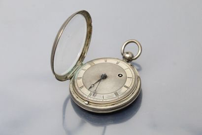 null MAILLARD in Paris

Early 19th century.

Silver watch. Round case on hinge, the...