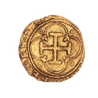 null SPAIN - CHARLES & JEANNE (1516-1556)

1 escudo gold Seville "square" and S

Fr....