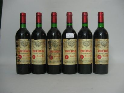 null 6 Bouteilles PETRUS, Pomerol -- 1979 -- (ea)