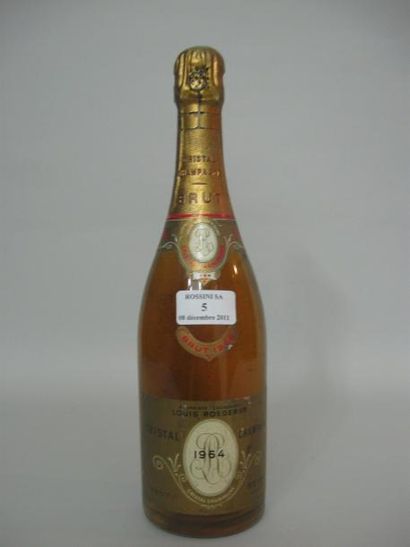 null 1 Bouteille CHAMPAGNE, Cristal , L. Roederer -- 1964