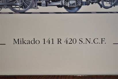 null ANFREVILLE Yves (XX)

Mikado 141 R 420 S.N.C.F.

Reproduction imprimée en couleur,

33x84...