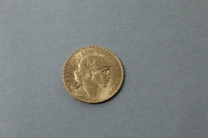 null Pièce en or de 20 francs Coq (1912)

TTB à SUP. 

Poids : 6.45 g.