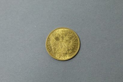 null Gold duke Franz Joseph (1915).

TTB to SUP.

Weight : 3.49 g.