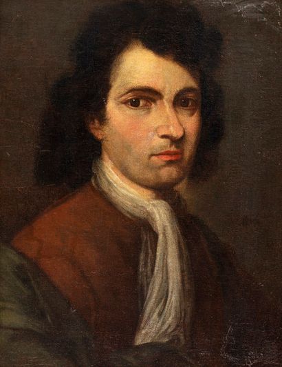 null CANTI GIOVANNI (Attribué à) 

Parme 1653- Mantoue 1710 

Portrait d'homme en...