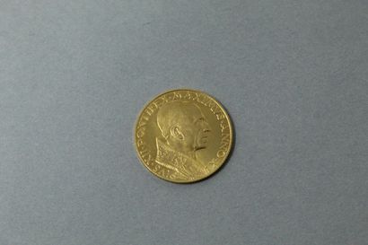 null Pièce en or de 100 Lire Pie XII, An X, 1948. Vatican.

TTB.

Poids : 5.19 g...