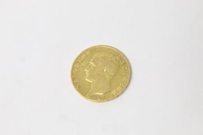 null Pièce en or de 40 francs Napoléon Empereur an 13 A (Paris)

B à TB.

Poids :...
