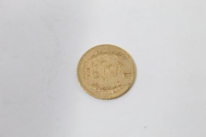 null Pièce en or de 20 francs Ali protectorat français (1892 A) 

TTB à SUP. 

Poids...