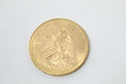 null Pièce en or de 50 Pesos mexicain "Centenario".

Poids : 41.66 g.