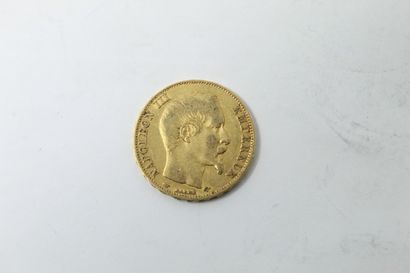 null Lot composé de 19 pièces en or jaune de 20 francs Napoléon III 

(3x 1856 A...