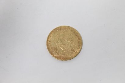 null Pièce en or de 20 francs au Coq (1899)

TTB.

Poids : 6,45 g.
