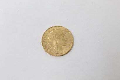 null Pièce en or jaune de 20 Francs au Coq (1902)

TTB.

Poids : 6,45 g.