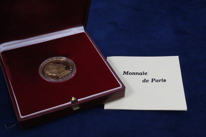MONNAIE DE PARIS

Pièce en or (920/1000)...