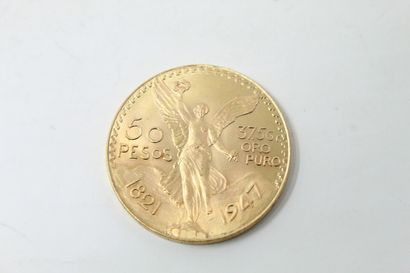 Pièce en or de 50 pesos

Poids théorique...