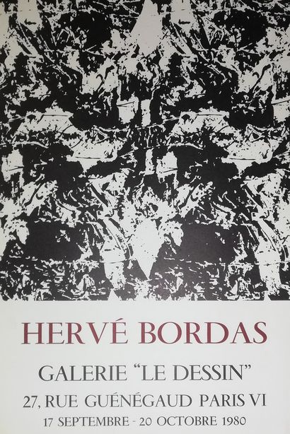 null BORDAS	Hervé 

Galerie "Le Dessin"	1980	

Affiche originale lithographie Mourlot....