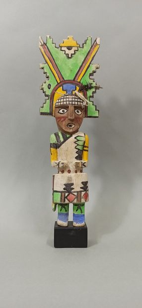 null Kachina CHALAKO MANA HOPI (Arizona USA)

Circa 1960/70 

Height: 36cm