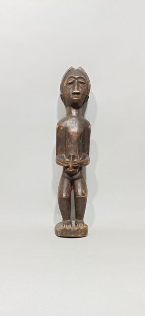 null Statuette Baoulé, Côte d'Ivoire.

H.: 44,5 cm