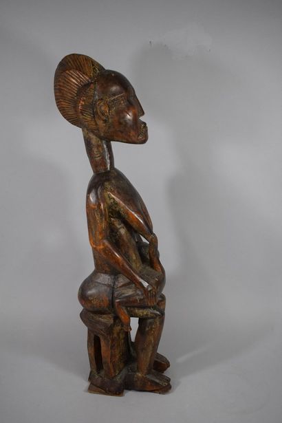 null BAOULE Maternity, Ivory Coast

Late sculpture for the use of colonial societies.

Height...