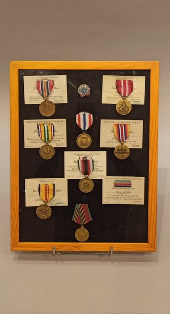 null Souvenirs of John J Mc CORMICK of the US Navy, including 8 decorations some...