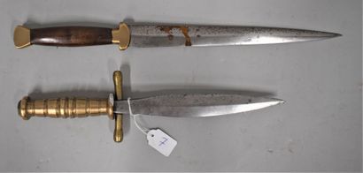 null Set of two composite daggers. 

As is