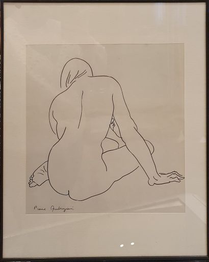 null AMBROGIANI Pierre (1907-1985)

Back nude

Ink on paper signed lower left

52x40cm...