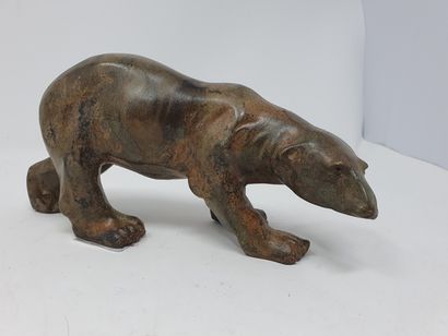 null CHENET Pierre (20th century)

Bear

bronze with brownish brown patina, founder's...