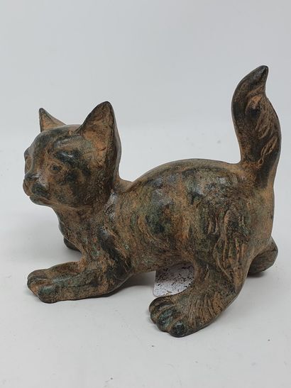null CHENET Pierre (XXe siècle)

Petit chat

bronze à patine ocre nuancée, cachet...