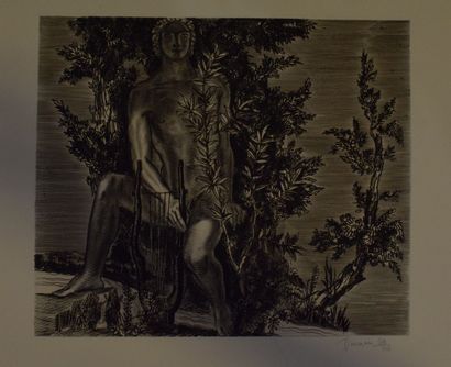 null DECARIS Albert (1901-1988)



Leda and the Swan, 

Engraving on paper, Signed...