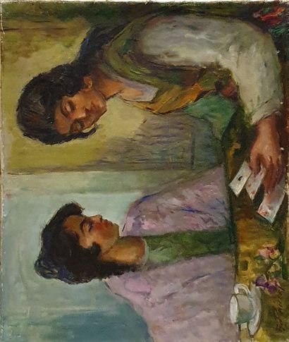 PRICERT Raphaël (1903-1967) 
Two gypsies,...