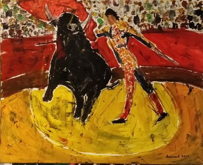 null DURIAUD Christian (Born in 1944)

Fighting Bull, 2017

Oil on canvas signed...