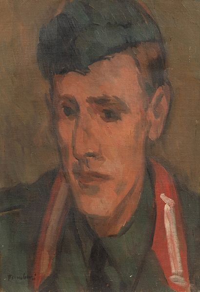 null TAMBURI Orfeo, 1910-1994

Portrait of an officer

oil on canvas (traces of scratches...