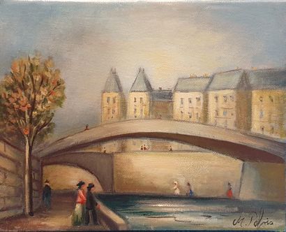 null PABOIS Michel (né en 1939)

Place St Michel - Pont de Paris - Bouquinistes -...