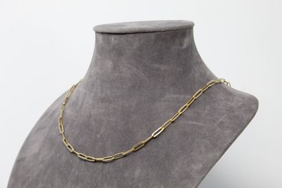 null Yellow gold necklace 18k (750).

Around the neck : 57 cm. - Weight : 16.21 ...