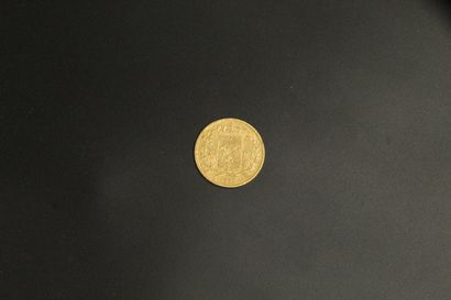 null 
Pièce en or de 20 francs Charles X (1828 A) 

TB à TTB. 

Poids : 6.45 g. ...