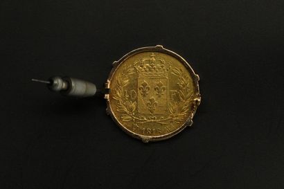 null AC Pièce en or de 40 francs Louis XVIII (1818 W)

TTB à SUP.

Montée sur broche...