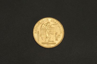 null Pièce en or de 20 francs Génie IIIè République, Dupré.

1887 A (x1).



A :...