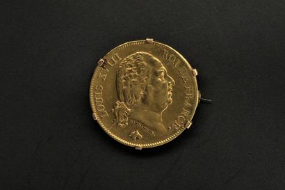 null AC Pièce en or de 40 francs Louis XVIII (1818 W)

TTB à SUP.

Montée sur broche...