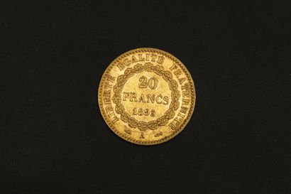 null Pièce en or de 20 francs Génie IIIè République, Dupré.

1895 A (x1).



A :...