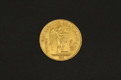 null Pièce en or de 20 francs Génie IIIè République, Dupré.

1877 A (x1).



A :...