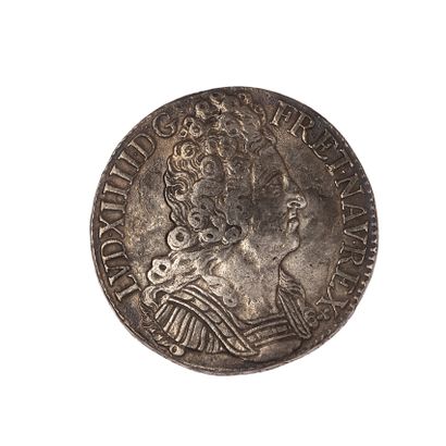 null Louis XIV (1643-1715)

Ecu aux 3 couronnes 1710 X. 

Dup. : 1568. 

TTB.

Provient...
