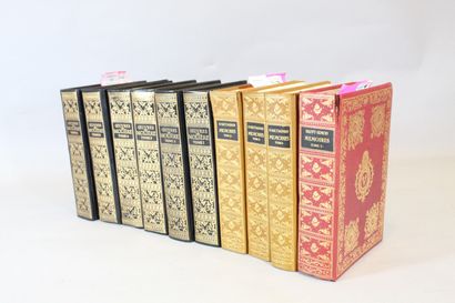 null Lot composed of :



- MOLIERE, The Complete Works illustrated with engravings...
